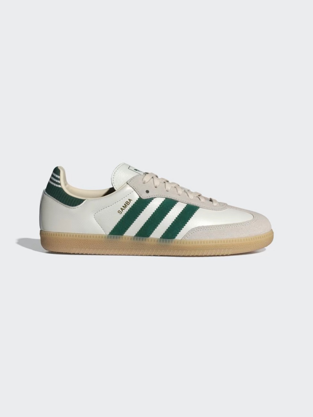 adidas Samba OG Cloud White / Collegiate Green / Gum